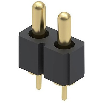 コネクタ ヘッダ 2POS 1列 2.54MM MILL MAX