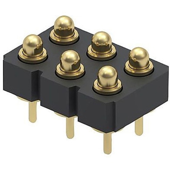 コネクタ ヘッダ 6POS 2列 2.54MM MILL MAX