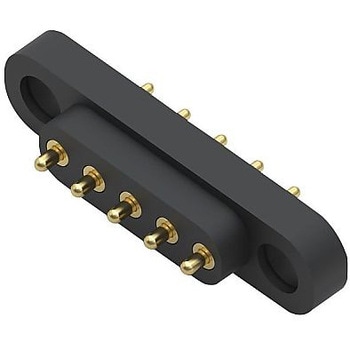 スプリング ロード コネクタ 5POS 4MM TH MILL MAX