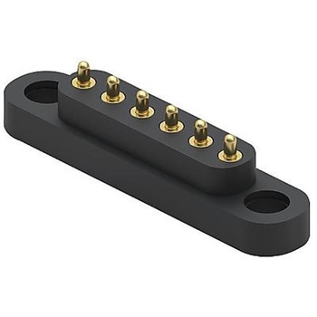 スプリング ロード コネクタ 6POS 4MM SMD MILL MAX