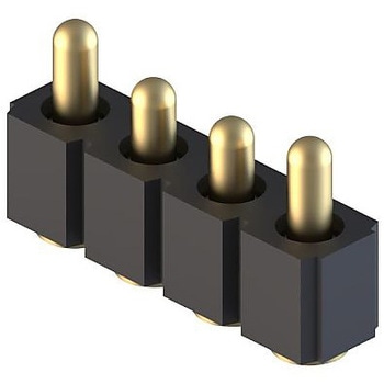 スプリング ロード コネクタ ヘッダ 4POS MILL MAX