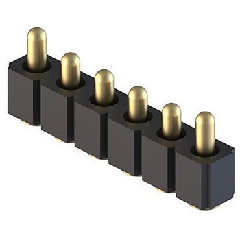 スプリング ロード コネクタ ヘッダ 6POS MILL MAX