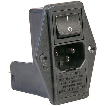 コネクタ 電源 エントリー プラグ 10A MULTICOMP