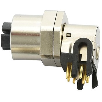 センサー コネクタ M12 8P メス パネル AMPHENOL