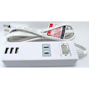 急速充電USB付き電源タップ STAR Light