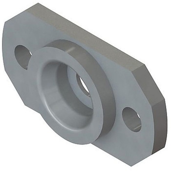 スムーズボア フランジ 3MM RF 同軸 CONN - AMPHENOL