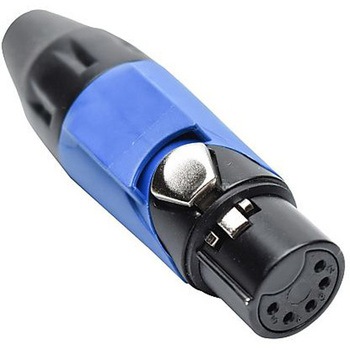 AX5FB6M-AU �R�l�N�^ XLR �I�[�f�B�I �v���O 5POS �P�[�u�� AMPHENOL 53072007