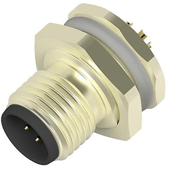 センサー コネクタ 8POS プラグ M12 パネル TE Connectivity Japan(旧:TYCOELECTRONICS(タイコエレクトロニクス))