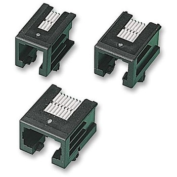 ジャック モジュラー W/O パネル ストップ 6/6 TE Connectivity Japan(旧:TYCOELECTRONICS(タイコエレクトロニクス))