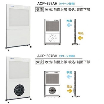 ACP-897AH クリーンパーティション クリーン仕様 1台 日本エアーテック