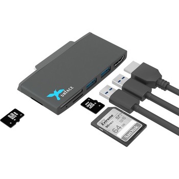 IMD-SGO353 Docking USB3.0 Hub&Reader&HDMI for SurfaceGo �C�~�f�B�A 53080564