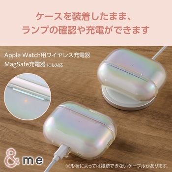 AirPods Pro2 第2世代 ソフトケース TPU カラビナ付き 強靭な耐久性 magsafe充電 エレコム