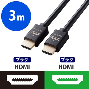 HDMIケーブル Ultra High Speed HDMI 8K60p/4K120p (タイプA・19ピン-タイプA・19ピン) エレコム