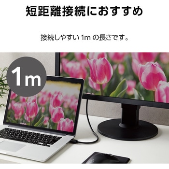 HDMIケーブル Ultra High Speed HDMI 8K60p/4K120p (タイプA・19ピン-タイプA・19ピン) エレコム