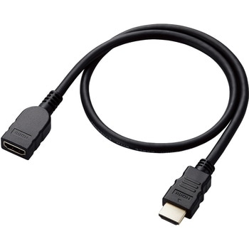 HDMI延長ケーブル 50cm プレミアム <Ver2.0> 4K2K(60Hz) 【Premium HDMI(R) Cable規格認証済み】 eARC エレコム