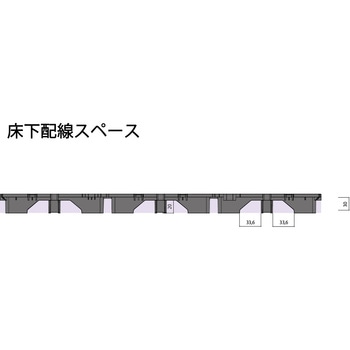 クリーンOAフロア TNシリーズ フクビ化学