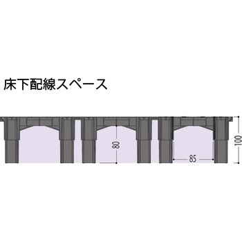 クリーンOAフロア TNシリーズ フクビ化学