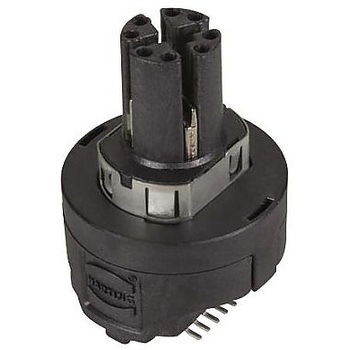 センサー コネクタ M12 RCPT 8POS PCB ハーティング