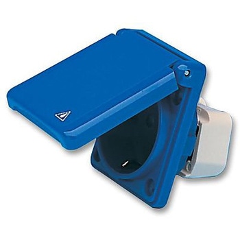 ソケット SCHUKO 固定 ヒンジ カバー - WALTHER