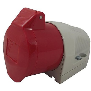 ソケット SURF MT 16A 400V 3P+N+EWAY WALTHER