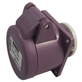 ソケット パネル マウント 25V 16A 2P WALTHER