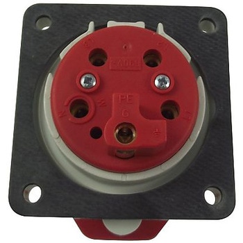 ソケット パネル マウント 400V 3P+N+EWAY - WALTHER