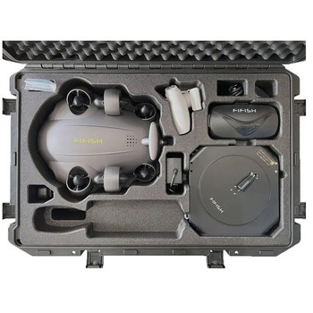QYSEA FIFISH V6 EXPERT 100mケーブル+ハードケース+ロボットアーム付き QYSEA Technology