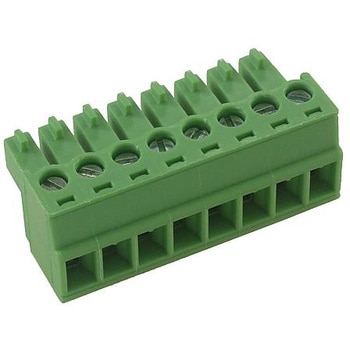 ターミナル ブロック ユーロスタイル 8 ポジション 24-12AWG MULTICOMP