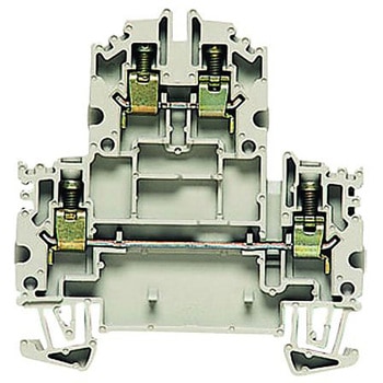ターミナル ブロック DIN レール 4 ポジション 22-10AWG - WEIDMULLER