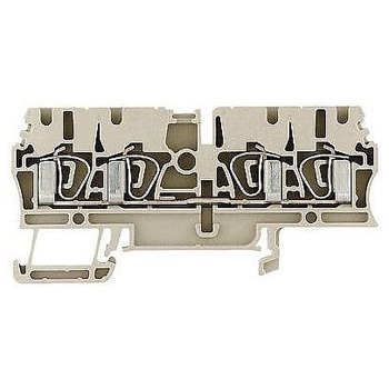 ターミナル ブロック DIN レール 4 ポジション 30-12AWG WEIDMULLER