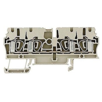 ターミナル ブロック DIN レール 4POS 12AWG WEIDMULLER