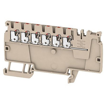 ターミナル ブロック DIN レール 6POS 14AWG WEIDMULLER