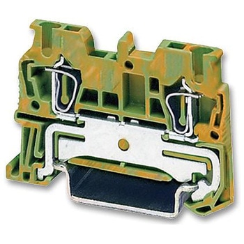 ターミナル ブロック DIN レール 2POS 28-12AWG フクハラ