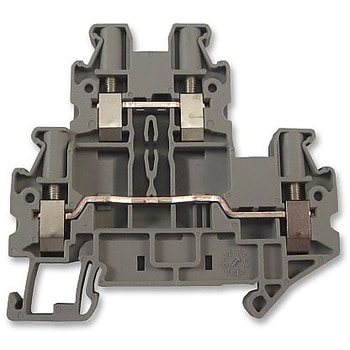 ターミナル ブロック DIN レール 4POS 12AWG フクハラ