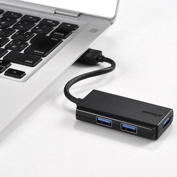 USB3.0 バスパワー 3ポート ハブ BUFFALO(バッファロー)