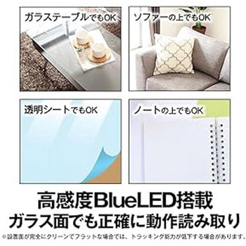 無線 5ボタン BlueLEDマウス BUFFALO(バッファロー)