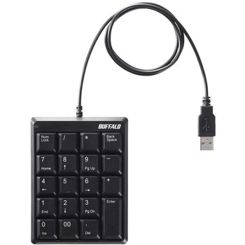 有線コンパクトテンキーボード BUFFALO(バッファロー)