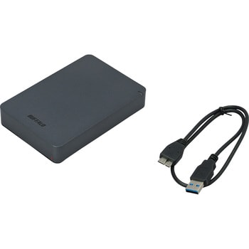 HD-PGF4.0U3-GBKA USB3.1(Gen.1)対応 耐衝撃ポータブルHDD 1本 BUFFALO