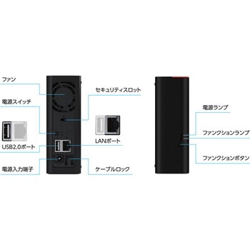 リンクステーション MyBox DLPAリモートアクセスガイドライン2.0対応 ネットワークHDD BUFFALO(バッファロー)