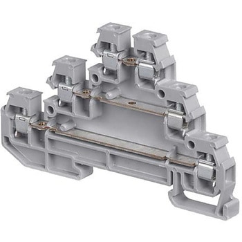 ターミナル ブロック DIN レール 6POS 20-12AWG TE Connectivity Japan(旧:TYCOELECTRONICS(タイコエレクトロニクス))