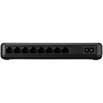 Giga 8ポート スイッチングハブ 電源内蔵 プラスチック筐体 マグネット付 BUFFALO(バッファロー)