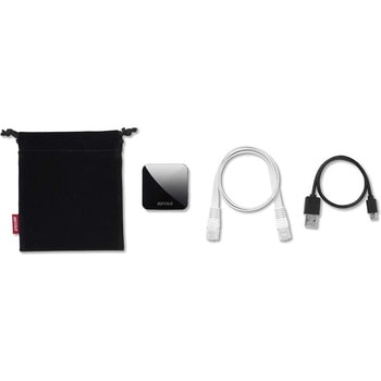 無線LAN親機 11ac/n/a/g/b 433/150Mbps トラベルルーター BUFFALO(バッファロー)