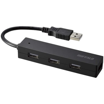 USB2.0 バスパワー 4ポート ハブ BUFFALO(バッファロー)
