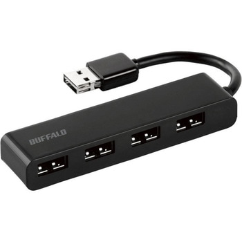 USB2.0 バスパワー 4ポート どっちもUSBハブ BUFFALO(バッファロー)