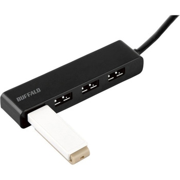 USB2.0 バスパワー 4ポート どっちもUSBハブ BUFFALO(バッファロー)