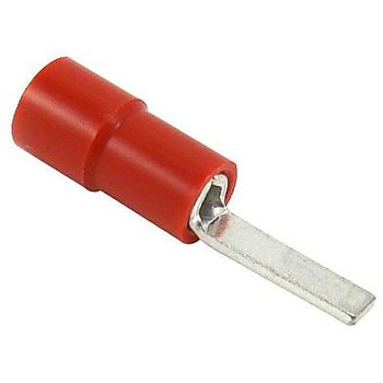 ターミナル ブレード クリンプ レッド 22-16AWG THOMAS & BETTS