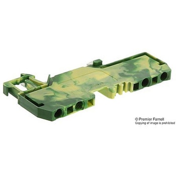 ターミナル ブロック DIN レール 4 ポジション 28-12AWG ワゴジャパン