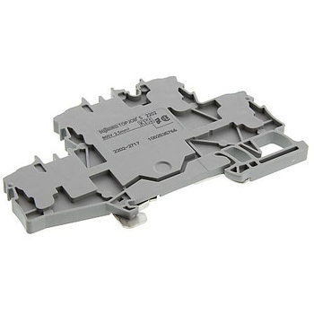 ターミナル ブロック DIN レール 4POS 22-12AWG ワゴジャパン