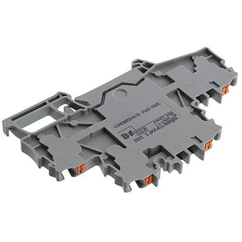 ターミナル ブロック DIN レール 4POS 22-12AWG ワゴジャパン