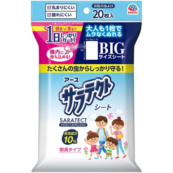サラテクト 虫よけシート アース製薬